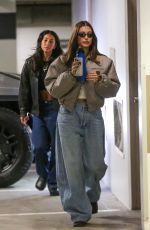 HAILEY BIEBER Out for Dinner at Craig;s in West Hollywood 03/13/2024