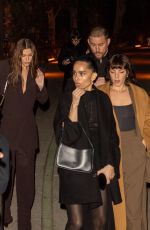 HAILEY BIEBER, ZOE KRAVITZ and Channing Tatum Leaves a Pre-Oscar Soiree in Los Feliz 03/08/2024