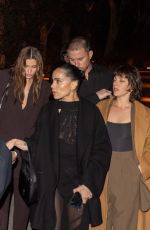 HAILEY BIEBER, ZOE KRAVITZ and Channing Tatum Leaves a Pre-Oscar Soiree in Los Feliz 03/08/2024