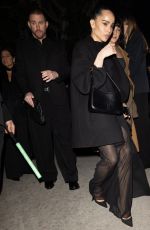 HAILEY BIEBER, ZOE KRAVITZ and Channing Tatum Leaves a Pre-Oscar Soiree in Los Feliz 03/08/2024