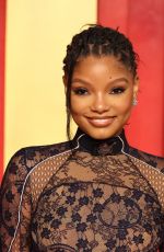 HALLE BAILEY at Vanity Fair Oscar Party in Beverly Hills 03/10/2024