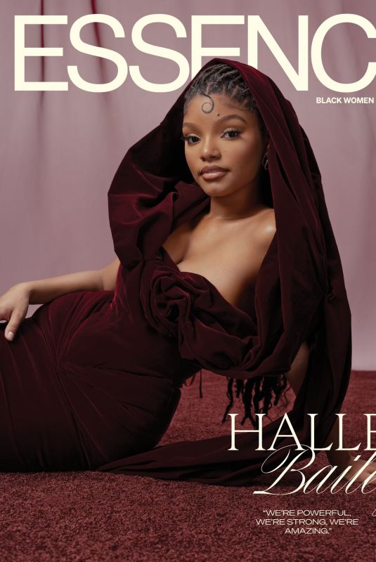 HALLE BAILEY for Essence Black Women in Hollywood issue, March 2024