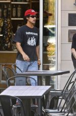 HALSEY and Avan Jogia Leaves The Oaks Gourmet in Los Feliz 03/27/2024