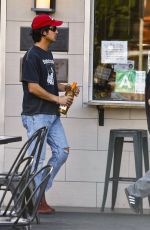 HALSEY and Avan Jogia Leaves The Oaks Gourmet in Los Feliz 03/27/2024