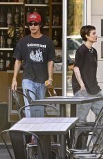 HALSEY and Avan Jogia Leaves The Oaks Gourmet in Los Feliz 03/27/2024