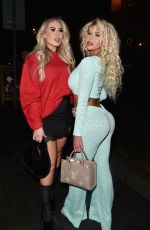 HANNAH ELIZABETH Night Out with Friends in Liverpool 03/24/2024