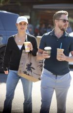 HAYLEY ERBERT and Derek Hough Out for Lunch at Erewhon in Studio City 03/11/2024