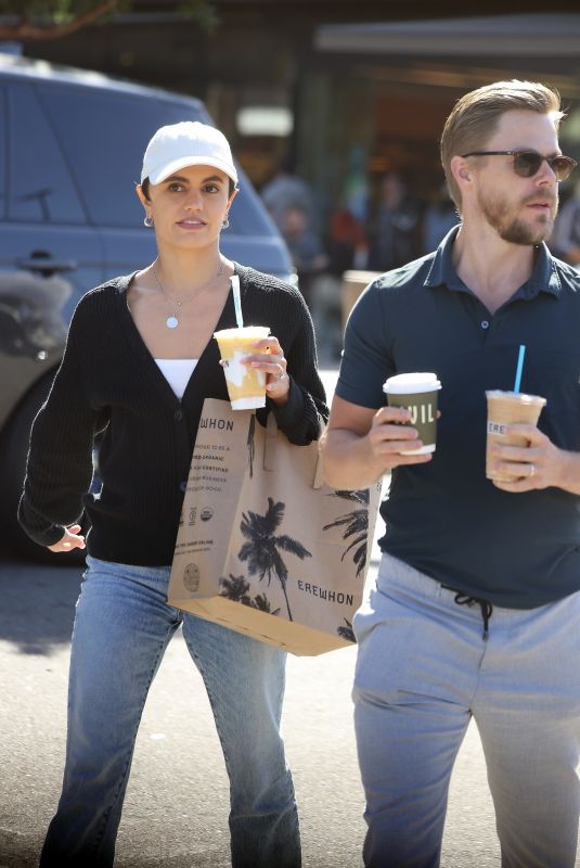 HAYLEY ERBERT and Derek Hough Out for Lunch at Erewhon in Studio City 03/11/2024