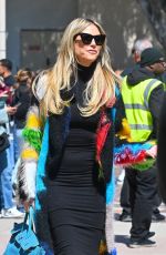 HEIDI KLUM Arrives at America