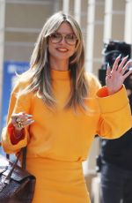 HEIDI KLUM Arrives at America