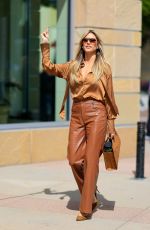 HEIDI KLUM Out and About in Los Angeles 03/16/2024