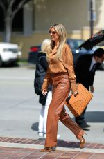 HEIDI KLUM Out and About in Los Angeles 03/16/2024