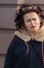 HELENA BONHAM CARTER Out with a Friend in Primrose Hill 03/14/2024