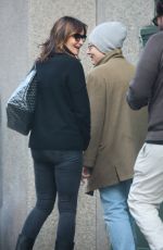 HELENA CHRISTENSEN Out with Friends in New York 03/08/2024
