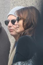 HELENA CHRISTENSEN Out with Friends in New York 03/08/2024