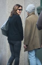 HELENA CHRISTENSEN Out with Friends in New York 03/08/2024