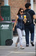 HILARIA BALDWIN Out for Coffee in New York 03/13/2024