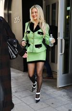 HOLLY MADISON Leaves Good Day New York Show in New York 03/21/2024