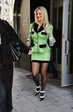 HOLLY MADISON Leaves Good Day New York Show in New York 03/21/2024