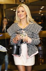 HOLLY MADISON Leaves NBC Studios in New York 03/19/2024