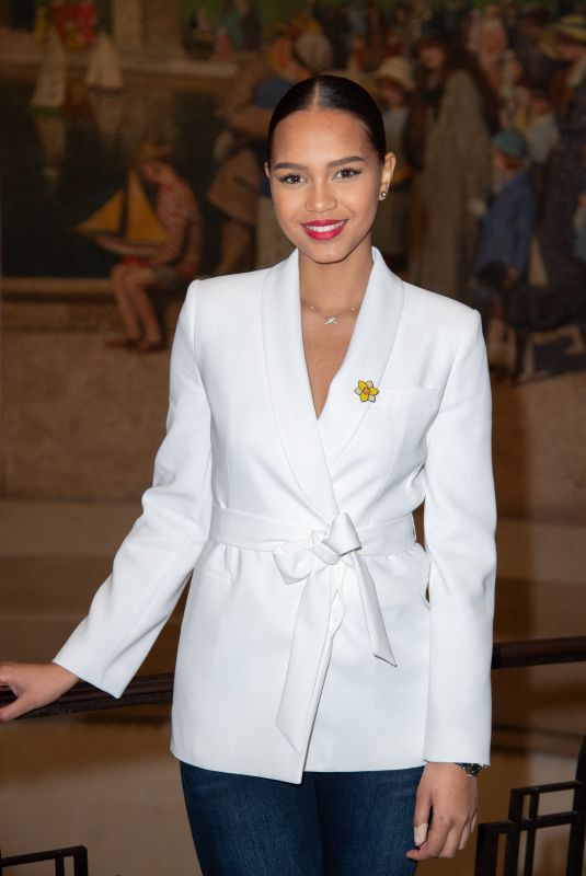 INDIRA AMPIOT at Une Jonquille Contre Le Cancer 2024 Event in Paris 03/12/2024
