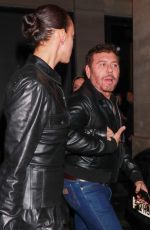 IRINA SHAYK Night Out in Paris 03/02/2024
