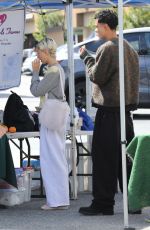 IRIS LAW Out Shopping with a Friend at Farmers Market 03/24/2024