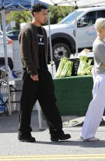 IRIS LAW Out Shopping with a Friend at Farmers Market 03/24/2024
