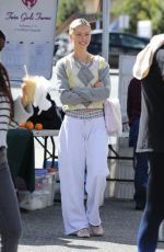 IRIS LAW Out Shopping with a Friend at Farmers Market 03/24/2024
