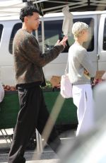 IRIS LAW Out Shopping with a Friend at Farmers Market 03/24/2024