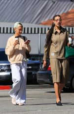 IRIS LAW, REIGN JUDGE and JUSTINE SKYE Out for Coffee in Bel Air 03/17/2024