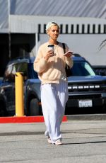 IRIS LAW, REIGN JUDGE and JUSTINE SKYE Out for Coffee in Bel Air 03/17/2024