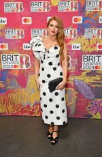 ISLA FISHER at Brit Awards 2024 at O2 Arena in London 03/02/2024