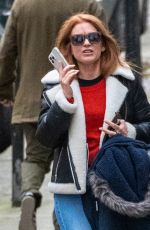 ISLA FISHER Out And About In Hampstead 03/03/2024