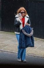ISLA FISHER Out And About In Hampstead 03/03/2024