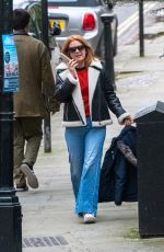 ISLA FISHER Out And About In Hampstead 03/03/2024