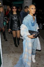JADA PINKETT SMITH and TONI BRAXTON Out for Dinner at Cipriani