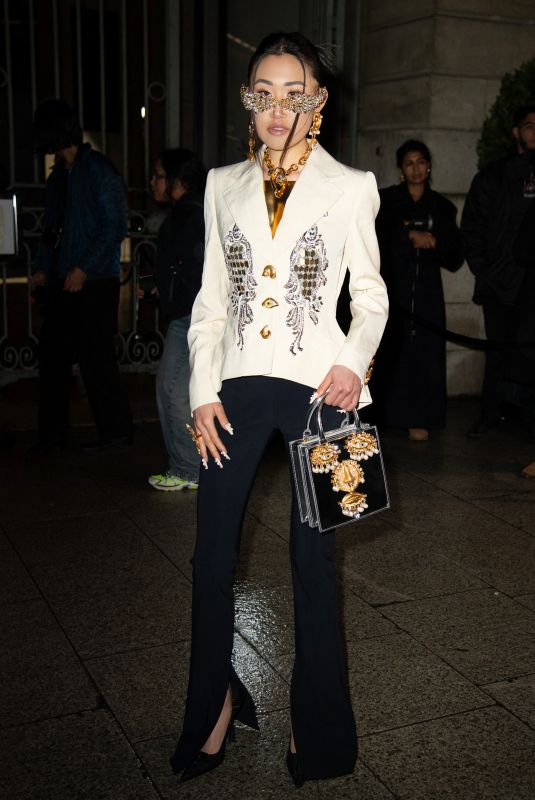 JAIME XIE at Schiaparelli Show at Paris Fashion Week 02/29/2024
