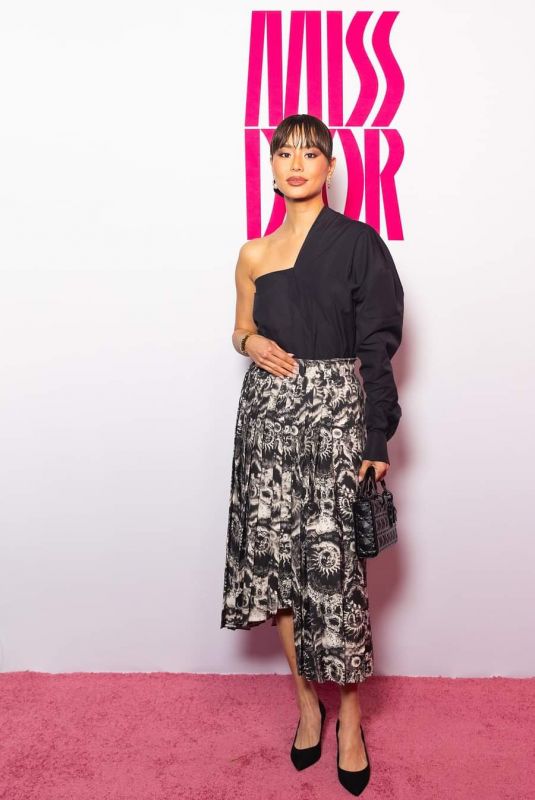 JAMIE CHUNG at Christian Dior Celebrates Miss Dior Parfum and Melrose Avenue Pop-up in Los Angeles 03/06/2024