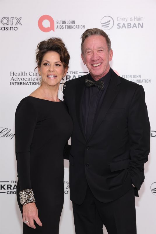 JANE ALLEN at 32nd Annual Elton John AIDS Foundation Academy Awards Viewing Party in West Hollywood 03/10/2024