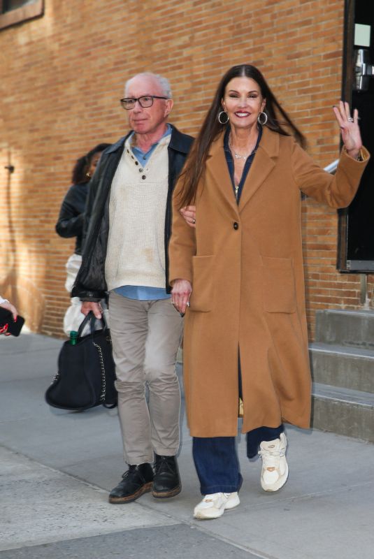 JANICE DICKINSON Out and About in New York 03/19/2024