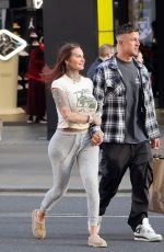 JEMMA LUCY Out Shopping in Oxford Street in London 03/17/2024