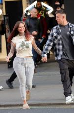 JEMMA LUCY Out Shopping in Oxford Street in London 03/17/2024