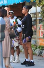 JENNIFER HUDSON Out Shopping with a Friend in Los Angeles 03/19/2024