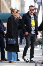 JENNIFER LOPEZ and Ben Affleck Out in New York 03/30/2024