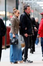 JENNIFER LOPEZ and Ben Affleck Out in New York 03/30/2024