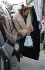 JENNIFER LOPEZ Arrives at a Dance Studio 03/15/2024