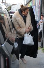 JENNIFER LOPEZ Arrives at a Dance Studio 03/15/2024