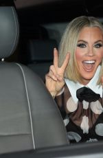 JENNY MCCARTHY on Her Way Out of Live with Kelly and Mark in New York 03/12/2024