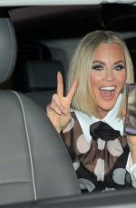 JENNY MCCARTHY on Her Way Out of Live with Kelly and Mark in New York 03/12/2024